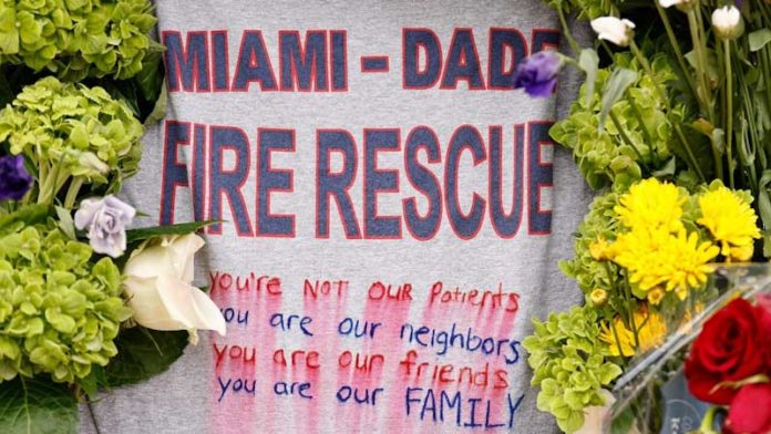 Encuentran cadáver de hija de bombero entre escombros de edificio en Surfside